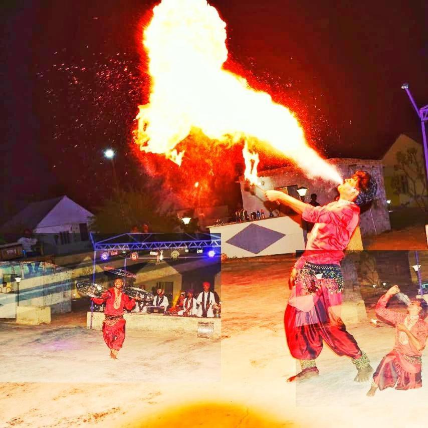 Hotel Sallu Safari Jaisalmer Bagian luar foto